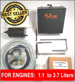 NEW! H2XTRME HHO KIT -  for SMALL size engines from 1.1 liters to 3.7 liters