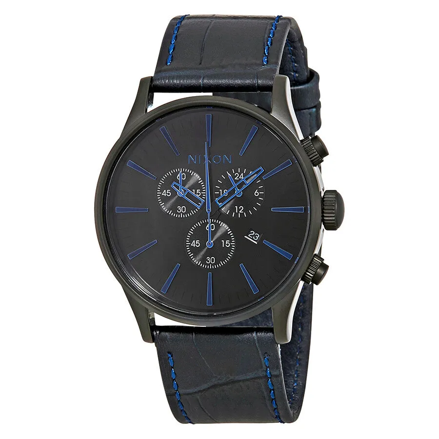 Nixon Sentry Chronograph Black Dial Men's Watch Men's Watch A405-2153