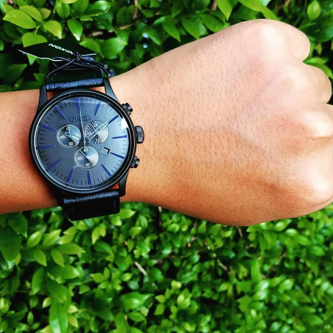 Nixon Sentry Chronograph Black Dial Men's Watch Men's Watch A405-2153