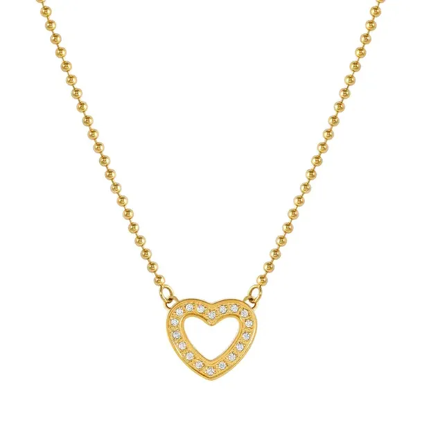 Nomination Soffio D'amore Heart Yellow Gold Necklace