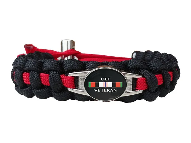 OEF Veteran Paracord Bracelet