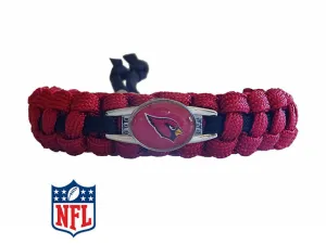 Officially Licensed NFL Arizona Cardinals Paracord Bracelet