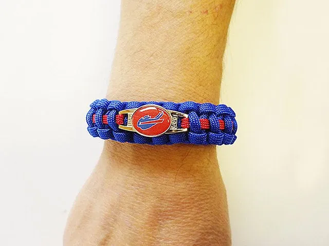 Officially Licensed NFL Buffalo Bills Paracord Bracelet