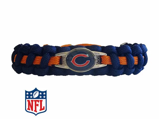 Officially Licensed NFL Chicago Bears Paracord Bracelet