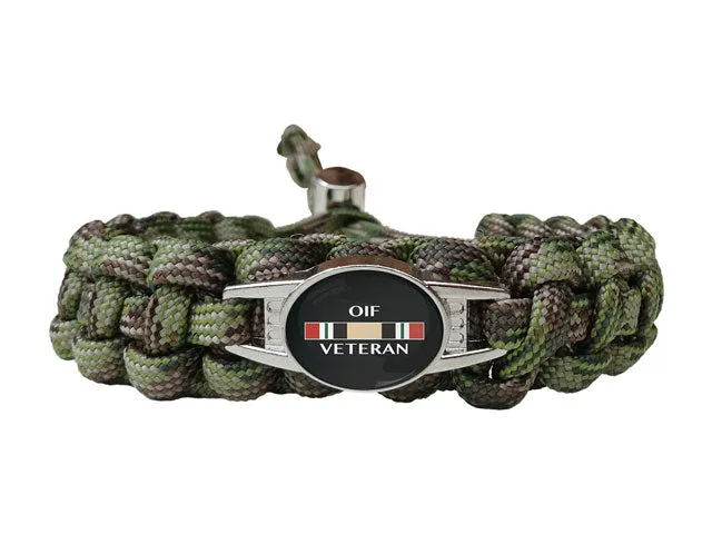 OIF Veteran Paracord Bracelet
