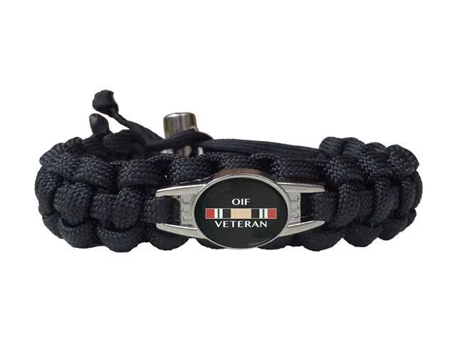 OIF Veteran Paracord Bracelet