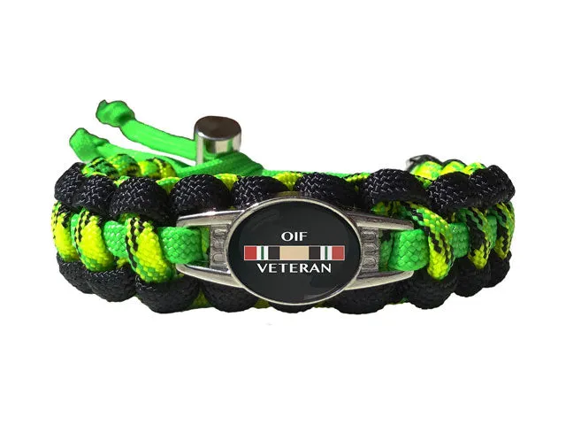 OIF Veteran Paracord Bracelet