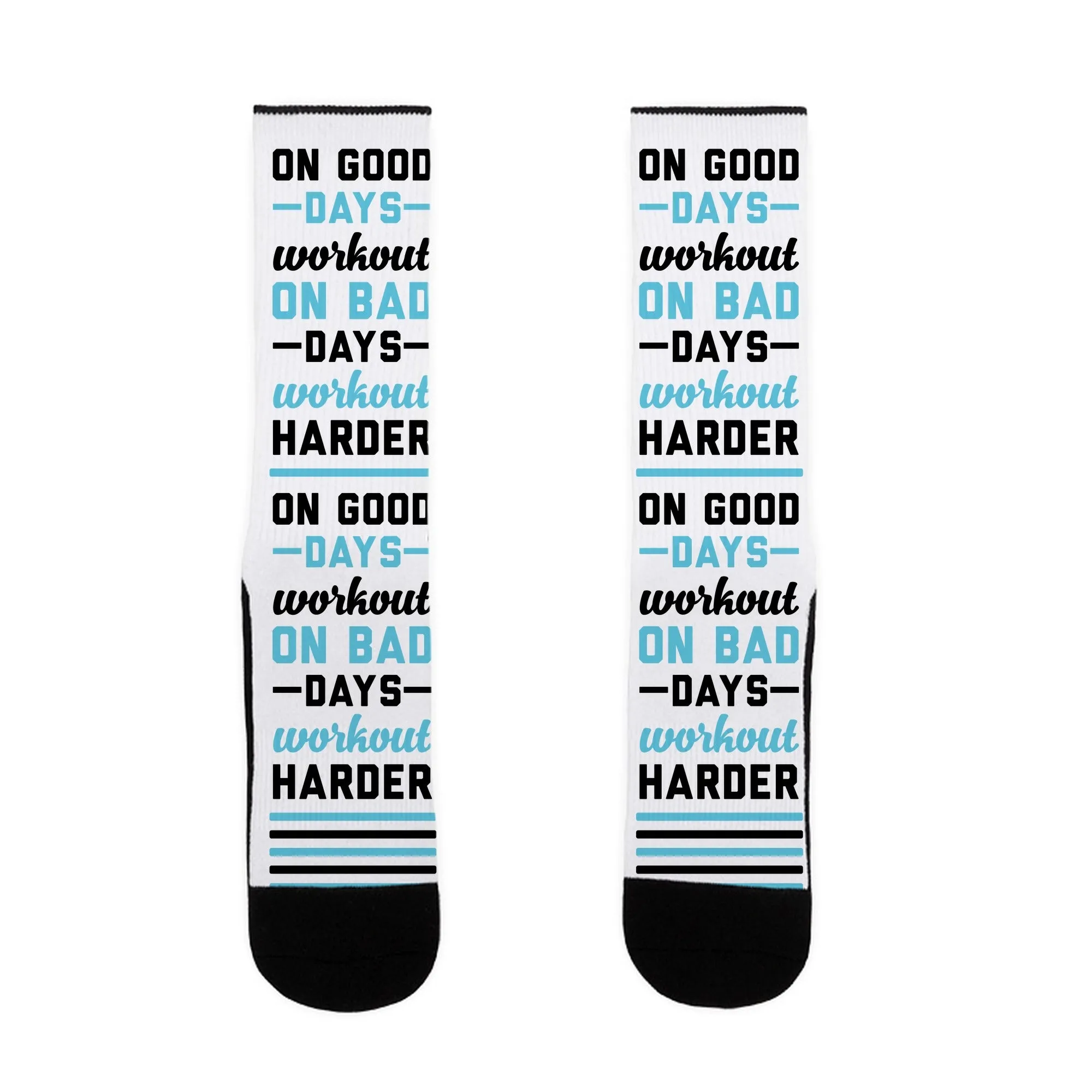 On Good Days Workout Socks