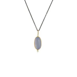 One Of A Kind Chalcedony Necklace