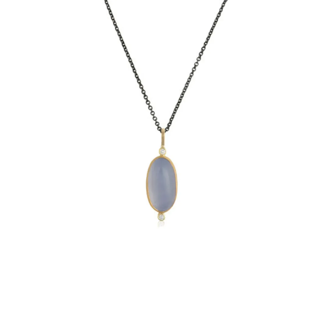 One Of A Kind Chalcedony Necklace