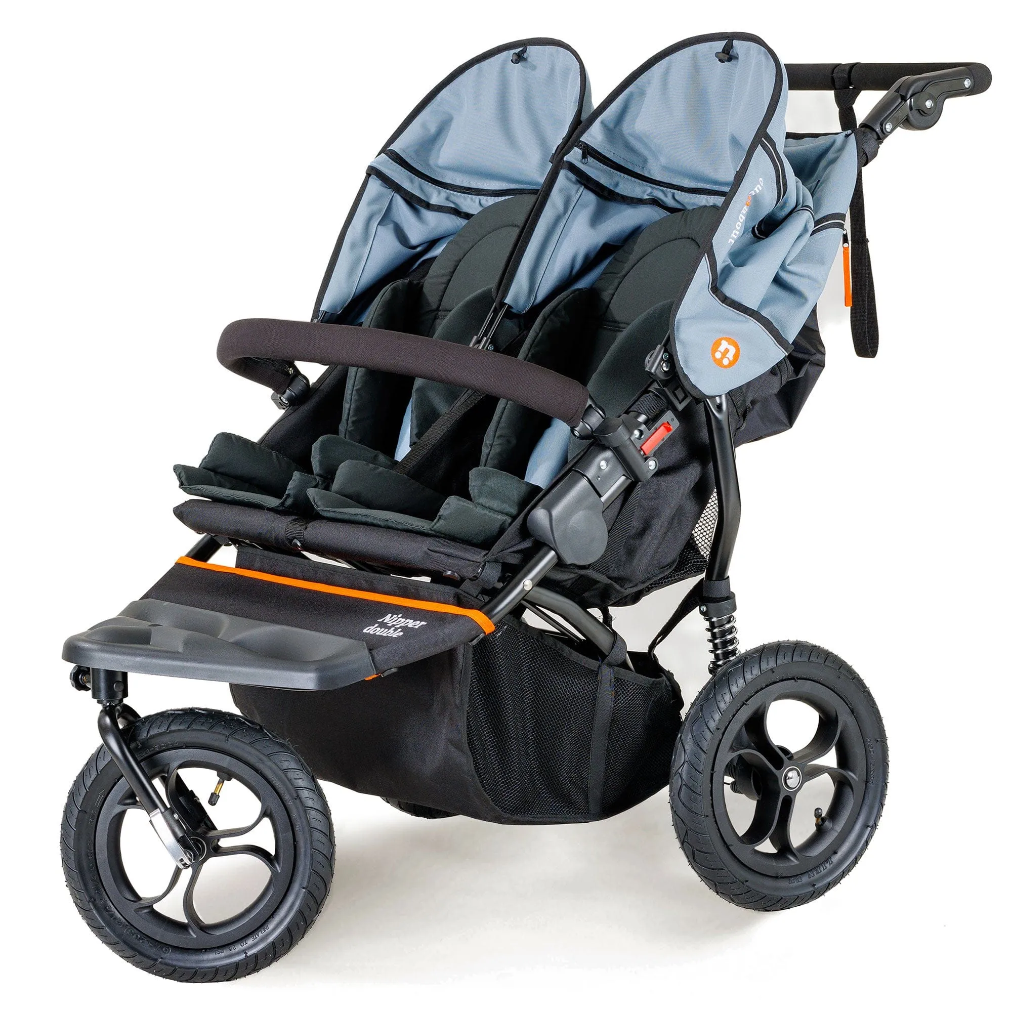 Out n About Double Nipper V5 - Rocksalt Grey