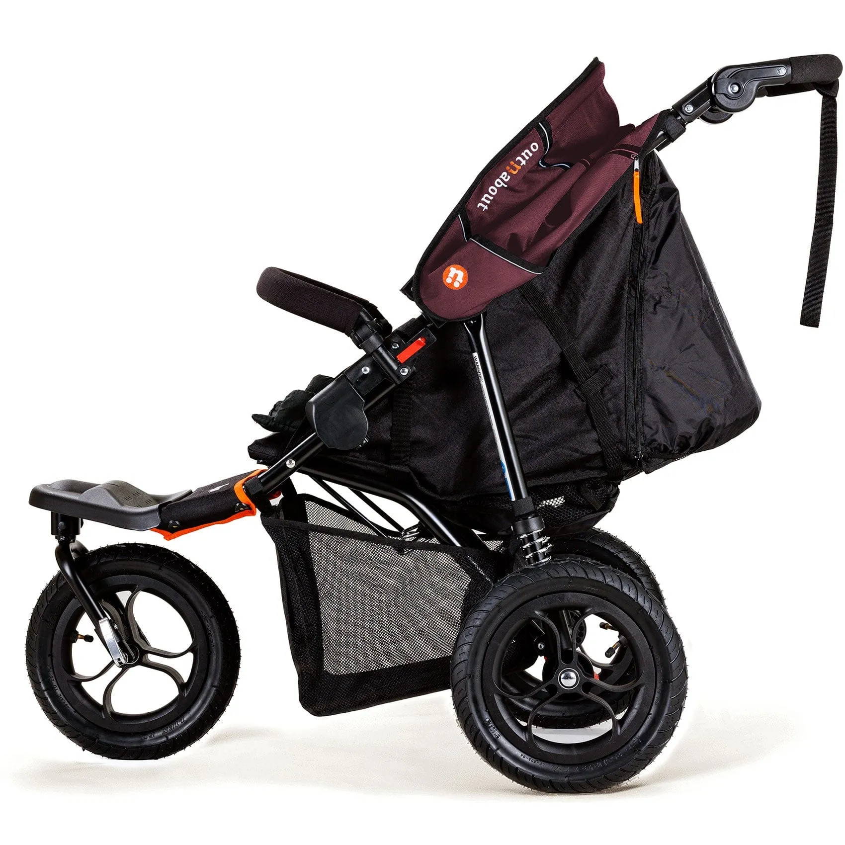 Out n About Nipper V5 All Terrian Pushchair - Brambleberry Red