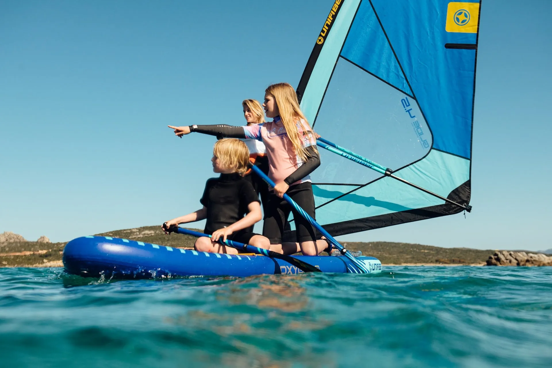 Oxygen iWindSup 10'7" (FCD) With Leash