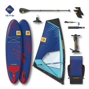 Oxygen iWindSup SL 10'7" & Glide 4.5 Rig   Paddle   Leash