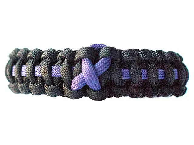 Pancreatic Cancer Awareness Paracord Bracelet