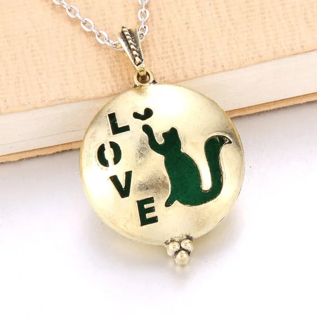 Perfume Diffuser Necklace Pendant