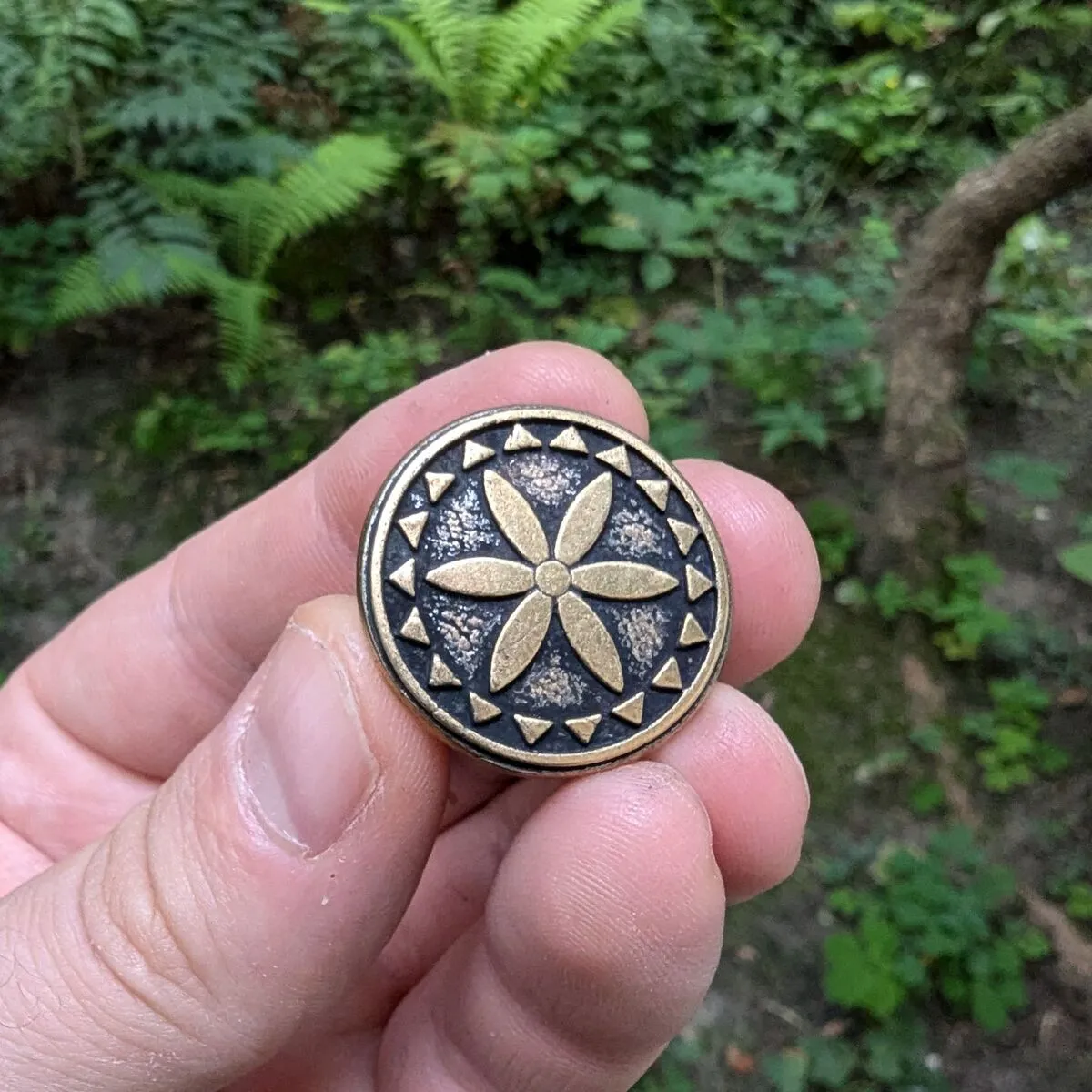 Perun's Shield paracord bead