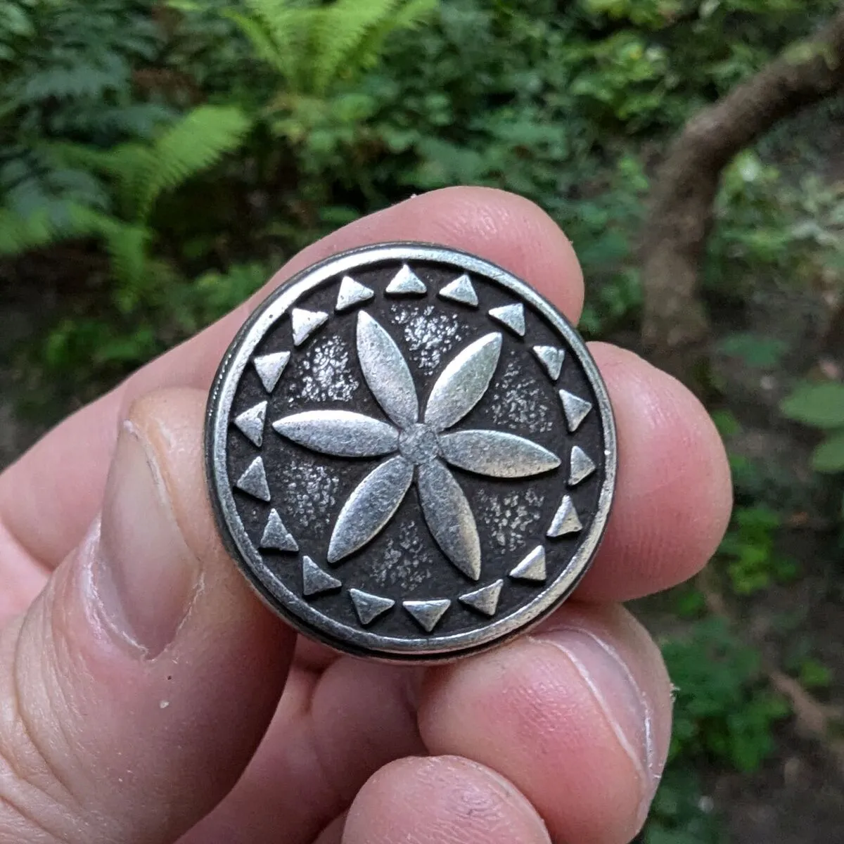 Perun's Shield paracord bead