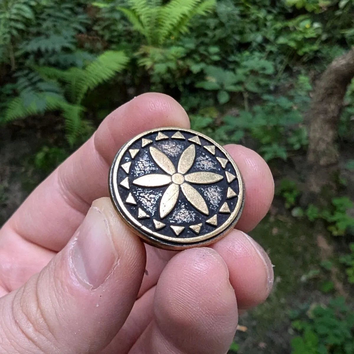 Perun's Shield paracord bead