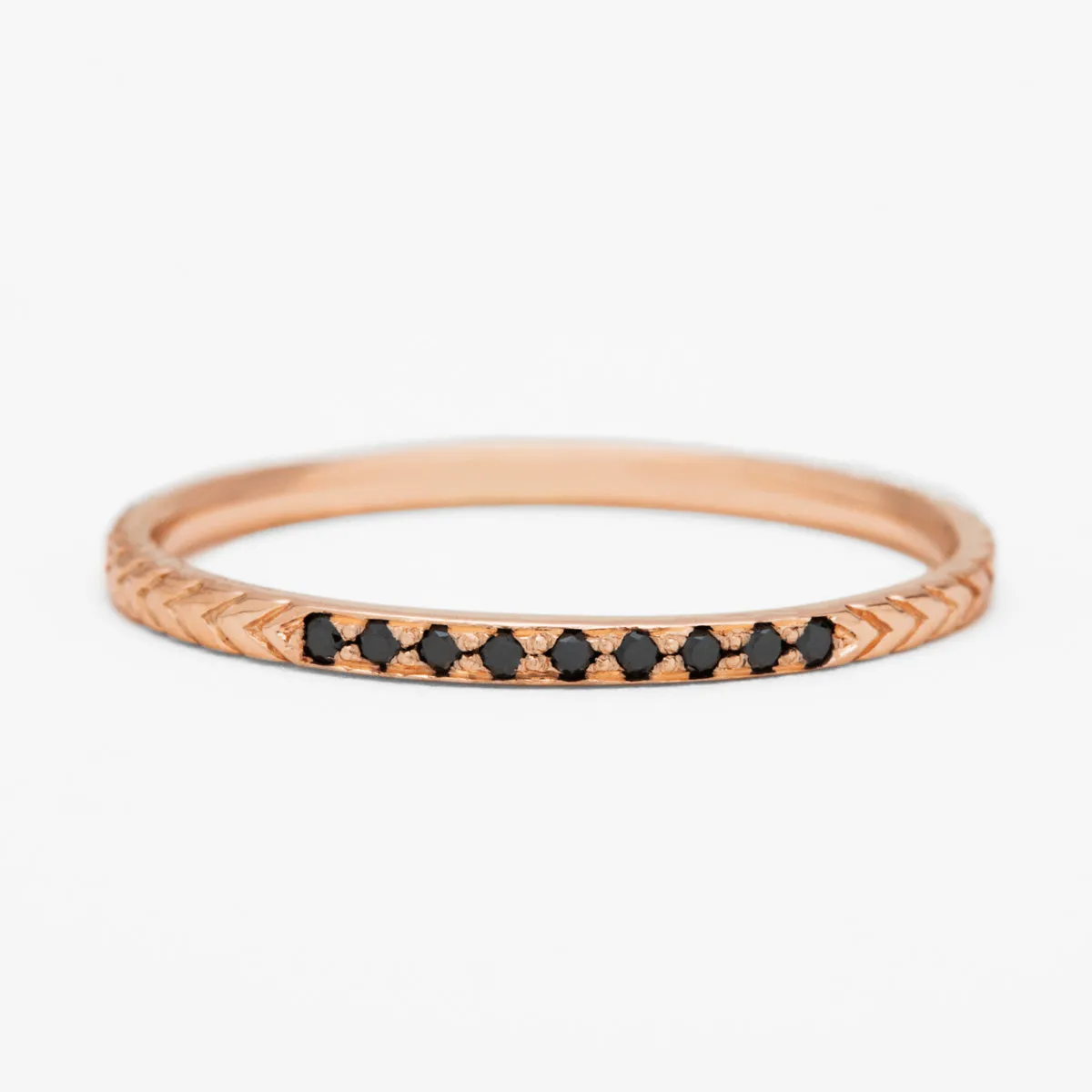 Petite Pave Arrows Ring