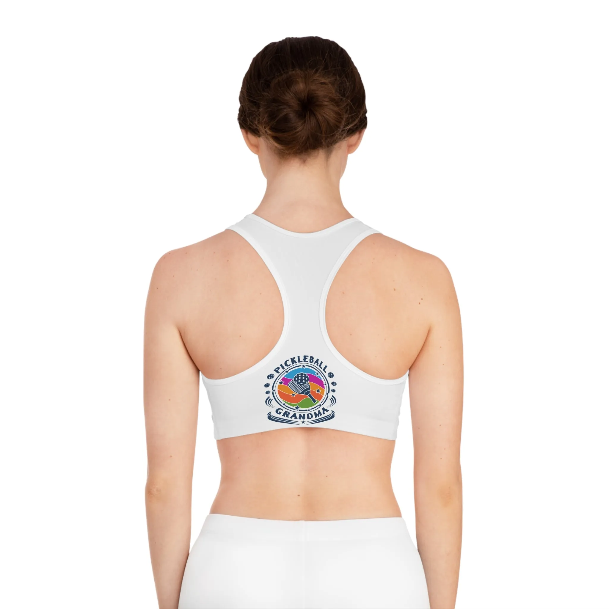 Pickleball Grandma Sports Bra
