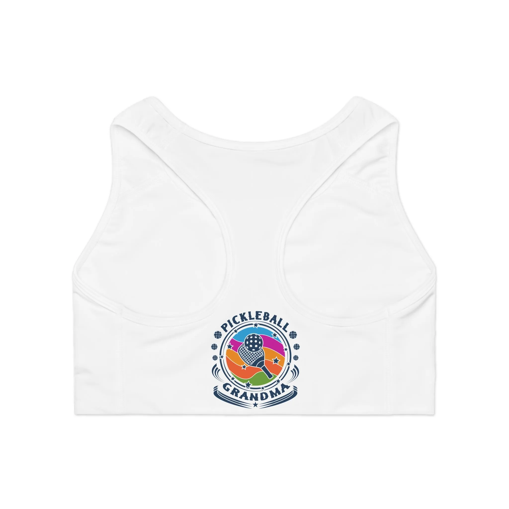 Pickleball Grandma Sports Bra
