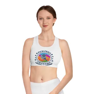Pickleball Grandma Sports Bra
