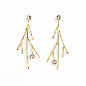 Pine Multi Branch Earrings