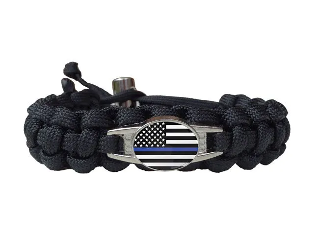 Police Paracord Bracelet