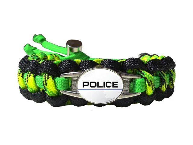 Police Paracord Bracelet