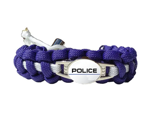 Police Paracord Bracelet