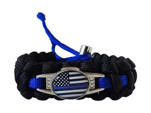 Police Paracord Bracelet