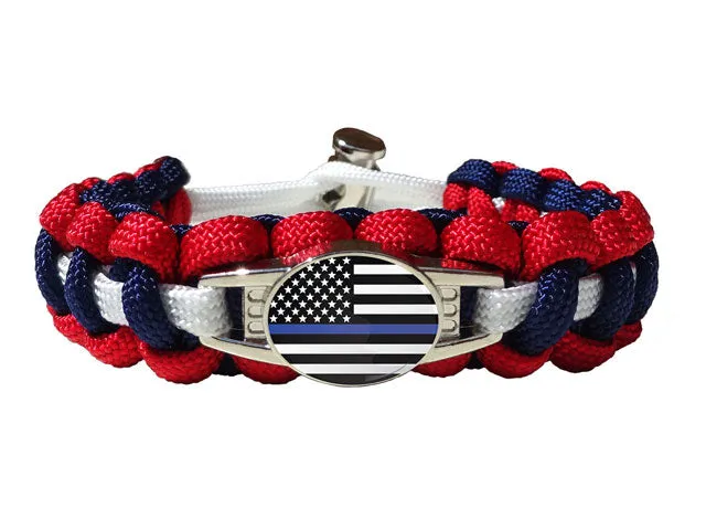 Police Paracord Bracelet