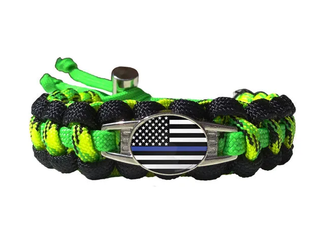 Police Paracord Bracelet