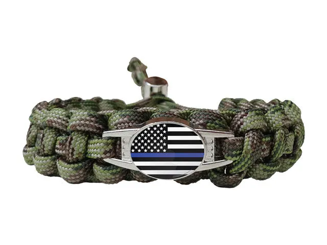 Police Paracord Bracelet