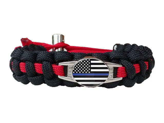 Police Paracord Bracelet