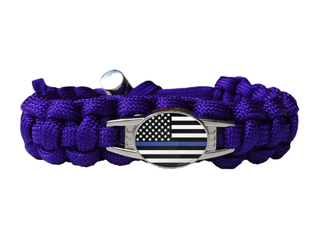Police Paracord Bracelet