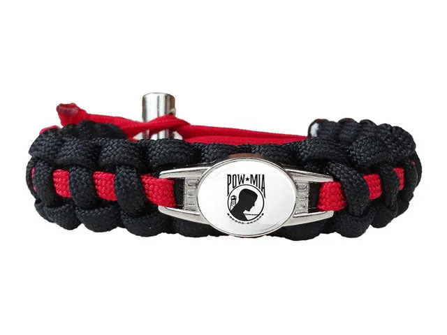 POW/MIA Paracord Bracelet