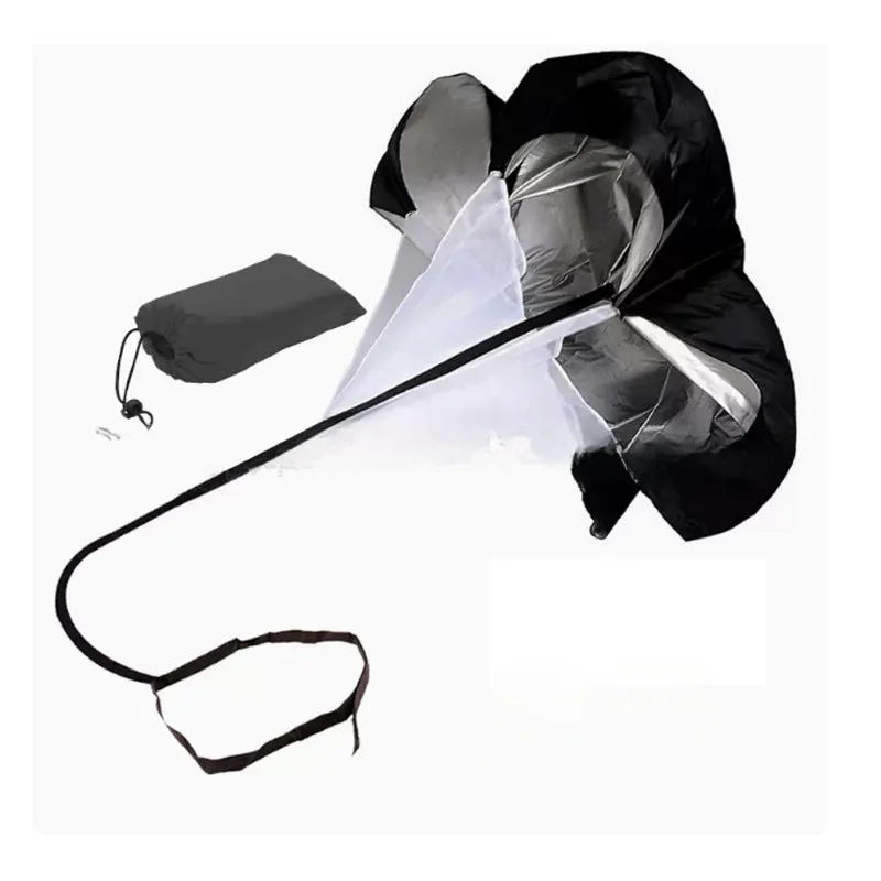 Premium Adjustable Speed Resistance Umbrella for Agility & Fitness Training – Football & Soccer Running Chute, Portable with Waist Band & Storage Bag – Increase Speed, Strength & Endurance