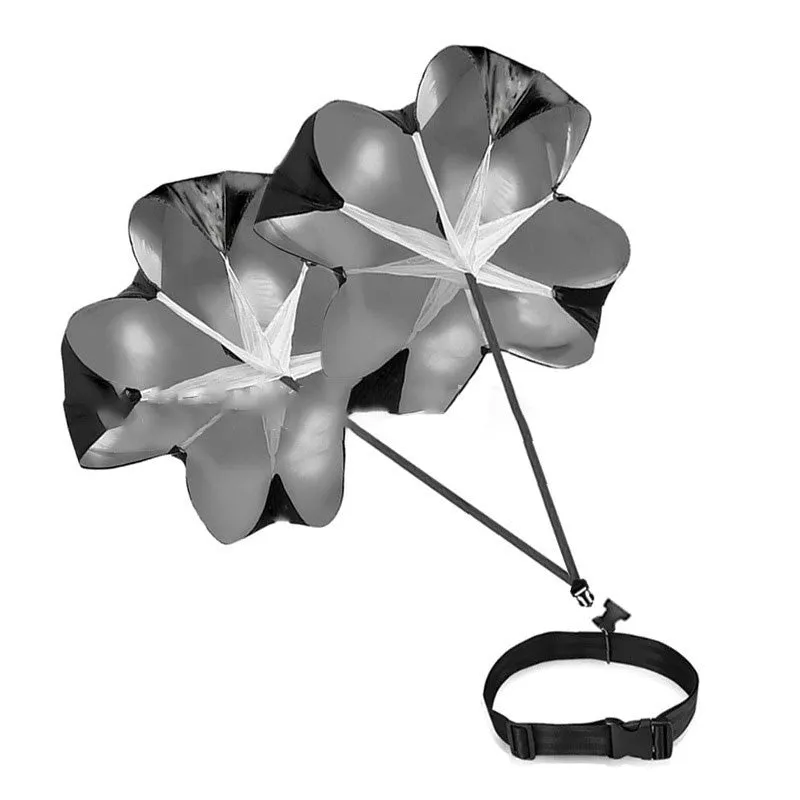 Premium Adjustable Speed Resistance Umbrella for Agility & Fitness Training – Football & Soccer Running Chute, Portable with Waist Band & Storage Bag – Increase Speed, Strength & Endurance