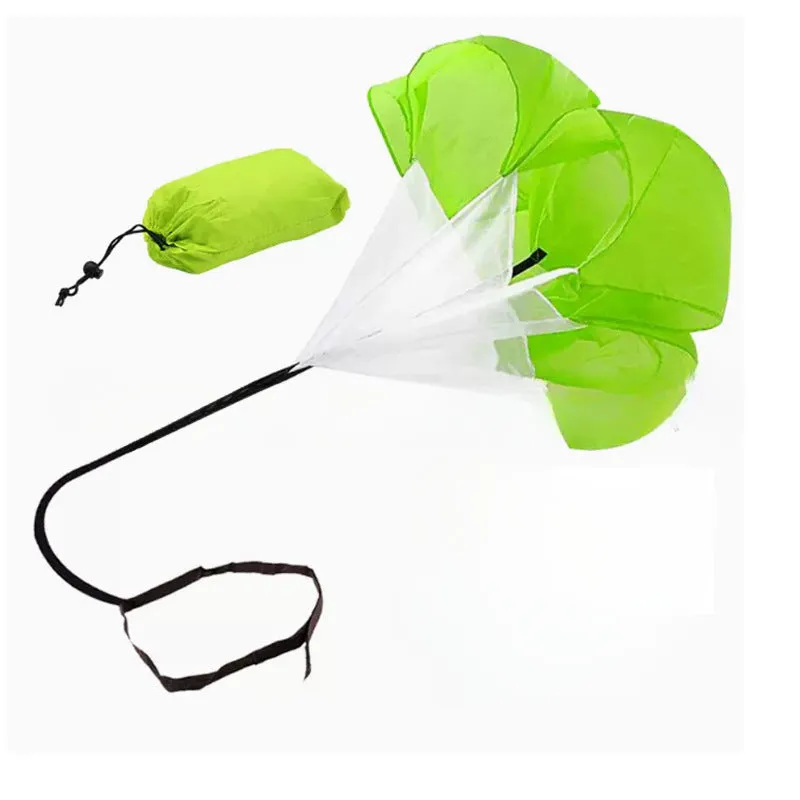 Premium Adjustable Speed Resistance Umbrella for Agility & Fitness Training – Football & Soccer Running Chute, Portable with Waist Band & Storage Bag – Increase Speed, Strength & Endurance