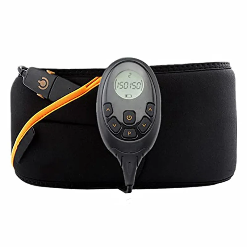 Premium Muscle Trainer Fat Burning Belt - Thigh Stimulator Fitness Massager with Magnetic Therapy, ABS Material, Adjustable Leg Straps, USB Rechargeable, Ideal for Home Workout and Spa Sessions