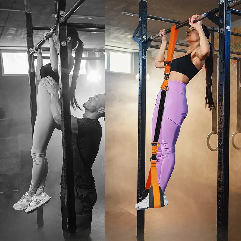 Premium Pull-up Assistance Bands for Fitness Training – Elastic Resistance Bands with Steel Buckle for Home Workout, Adjustable Pull-up Support for Upper Body Strength
