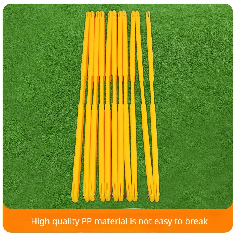Premium Sports Agility Ladder for Football & Soccer – Adjustable Speed Training Ladder for Jumping, Fitness, and Body Coordination – Yellow, Multiple Piece Options