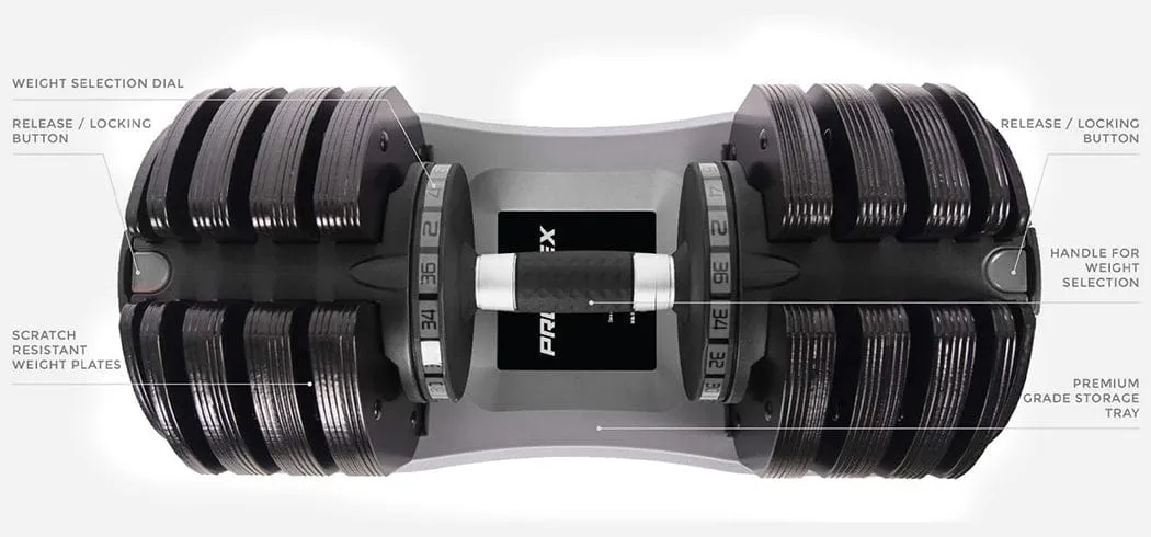 PROFLEX 25kg Adjustable Dumbbell [ONLINE ONLY]