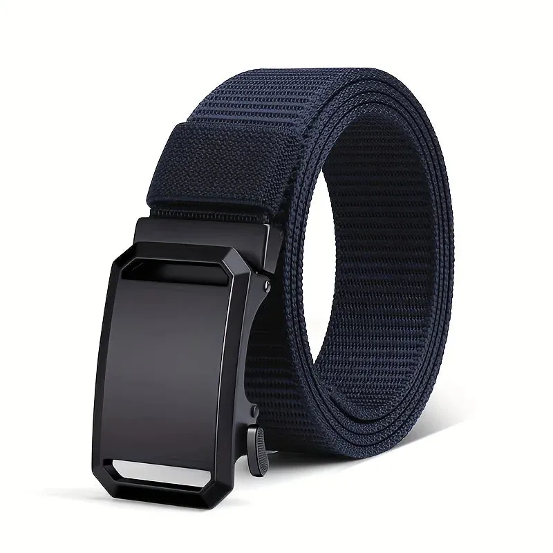 Quick Release Genuine Metal Buckle Tactical Style Soft Nylon Belt