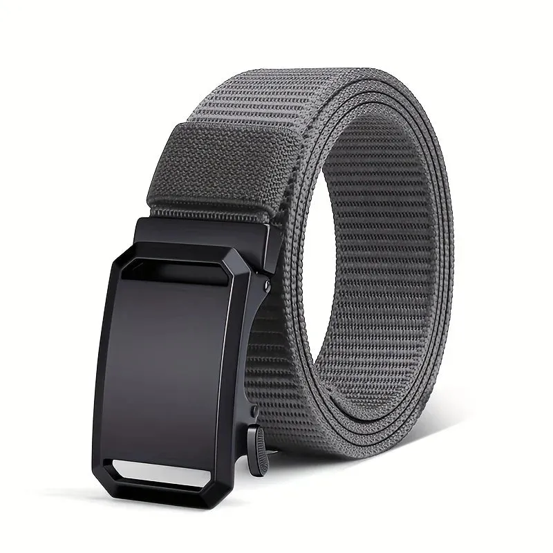 Quick Release Genuine Metal Buckle Tactical Style Soft Nylon Belt
