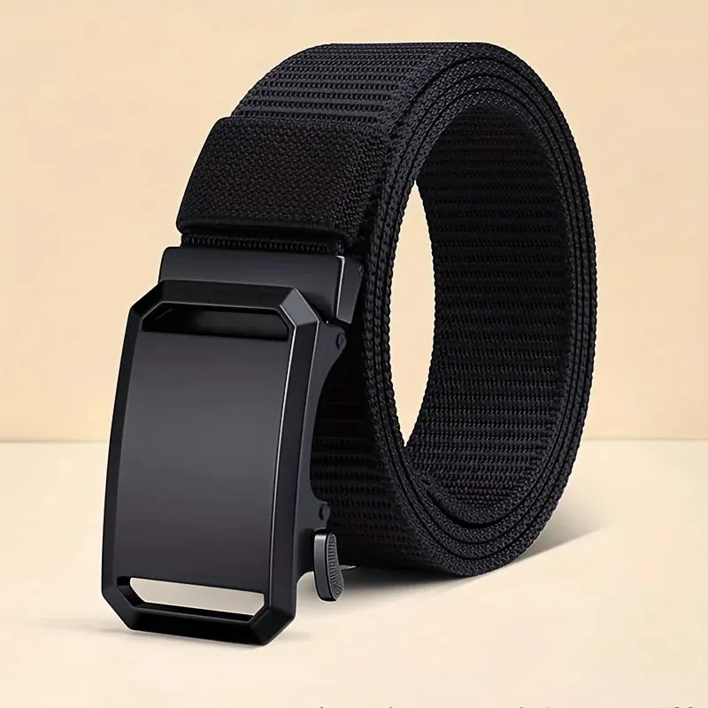 Quick Release Genuine Metal Buckle Tactical Style Soft Nylon Belt