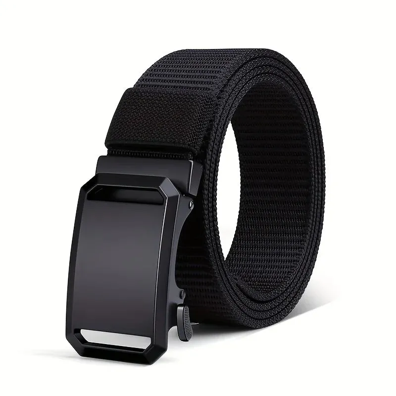Quick Release Genuine Metal Buckle Tactical Style Soft Nylon Belt