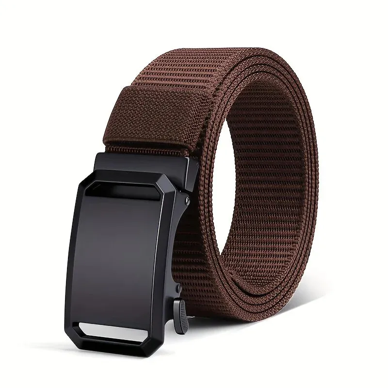 Quick Release Genuine Metal Buckle Tactical Style Soft Nylon Belt